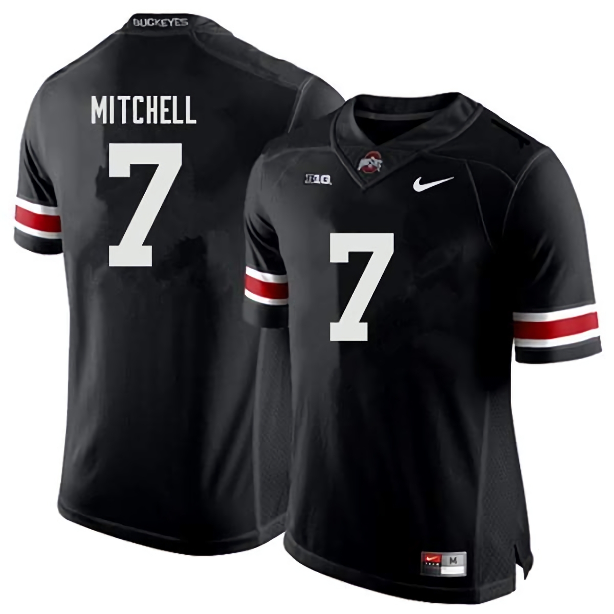 Teradja Mitchell Ohio State Buckeyes Men's NCAA #7 Nike Black College Stitched Football Jersey YKE4456JP